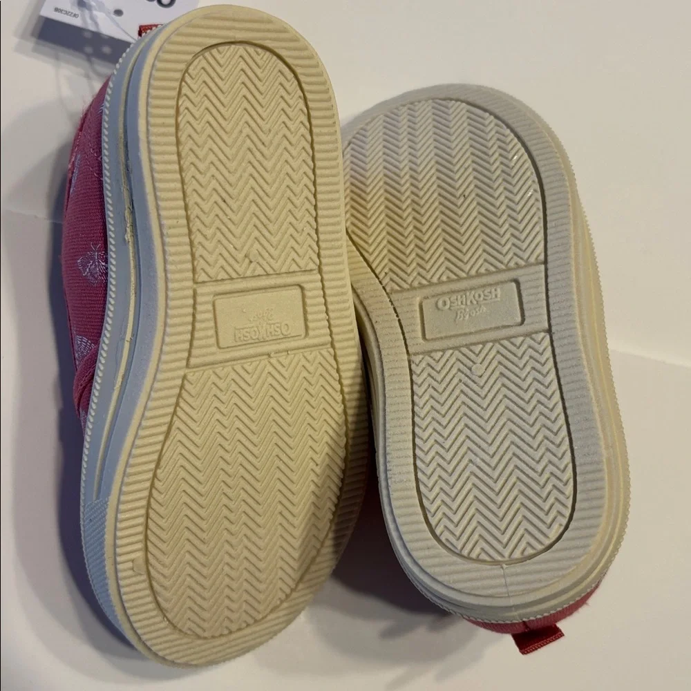 OshKosh B'Gosh Slip-On Butterfly Theme Sneakers